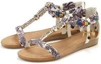 Sandale LASCANA "Sommerschuh, Sandalette, offener Schuh", Damen, Gr. 37, beige