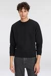Sweatshirt REPLAY, Herren, Gr. L, schwarz, Sweatware, Obermaterial: 80% Baumwolle,