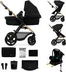 Kinderkraft Kombi-Kinderwagen "MOOV 2 4in1 EVA" 27 kg mit EVA-R&auml;dern