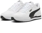 Sneaker PUMA "ST Runner v4 Sneakers Erwachsene", Damen, Gr. 39, wei&szlig; (wei&szlig; schwarz