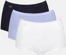 sloggi Maxislip "Basic+ Maxi" 3er Pack, perfekter Sitz, Cotton-Mix, hohe Taille