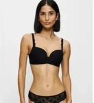 B&uuml;gel-BH TRIUMPH "Amourette WP", Damen, Gr. 80, Cup B, schwarz, Microtouch,