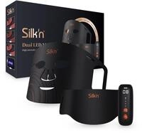 Silkn LED-Gesichtsmaske "Silkn Dual LED Mask" LED Maske mit tiefenwirksamen LED Licht