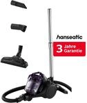 Hanseatic Bodenstaubsauger "Zyklon Technologie, Hepa H12 Filter, 9m...