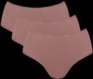 sloggi Midislip "GO Daily Cotton" 3er Pack, Glanz-Effekt Details, weich, Baumwollmix,
