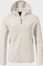 Fleecejacke SCH&Ouml;FFEL "Fleece Hoody Style Cascata WMS", Damen, Gr. 38, beige...