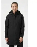 Regenmantel HELLY HANSEN "W ADEN LONG COAT", Damen, Gr. XXL, schwarz, Obermaterial: