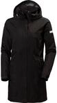 Regenmantel HELLY HANSEN "W ADEN LONG COAT", Damen, Gr. XXL, schwarz, Obermaterial: