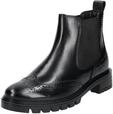 Stiefelette ARA "Ara Stiefelette Leder/Textil", Damen, Gr. 38, schwarz, Leder,