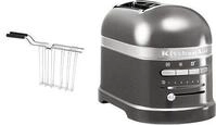 KitchenAid Toaster "Artisan 5KMT2204EMS MEDALLION-SILBER" 2 kurze Schlitze f&uuml;r...
