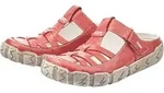 Clog RIEKER, Damen, Gr. 39, rot, Leder, Schuhe Clog, Sabot, Sommerschuh, Schlappen,