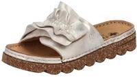 Rieker Pantolette Sommerschuh, Strandschuh, Hausschuh mit modischer Plateausohle