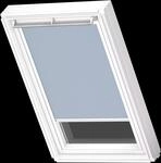 VELUX Verdunklungsrollo "DKL 4576SWL, Farbe himmelblau" verdunkelnd ohne Bohren in