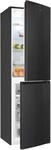 exquisit K&uuml;hl-/Gefrierkombination "KGC250-85--040D inoxlook-az" 180,5 cm hoch 54,5