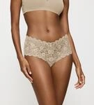Slip TRIUMPH "Amourette Maxi", Damen, Gr. 36, beige (natur), Microfaser,