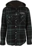 Brandit Langmantel "Brandit Iron Maiden Checkshirt Sweathood"