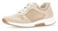 Keilsneaker ROLLINGSOFT, Damen, Gr. 35, beige (hellbeige), Textil, Veloursleder,