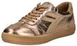 Sneaker ANDREA CONTI, Damen, Gr. 36, apricotmetallic, camel, Glattleder, Leder,