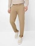 Chinohose BRAX "Style FABIO IN", Herren, Gr. 46, L&auml;nge 32, braun (camelfarben), Web,
