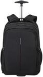 Samsonite Laptoprucksack "GUARDIT 3.0 mit Trolleyfunktion" 2 Rollen Teleskopgriff