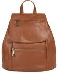 Samantha Look Cityrucksack echt Leder, Made in Italy