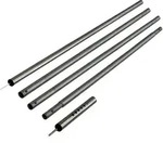 Schleusenstab BENT "Alu-Spannstab", silber (silberfarben), ZeltstangenB:2,5cm L:249cm