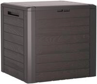 Prosperplast Aufbewahrungsbox "Woodebox" braun, 140 liter
