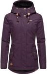 Winterjacke RAGWEAR "Monade", Damen, Gr. S (36), lila (pflaume), Obermaterial: 65%