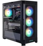 COUGAR Gaming-PC "DUOFACE PRO BK 7475 AMD Ryzen 5 7500F RTX 5070 32GB DDR5 1TB SSD",