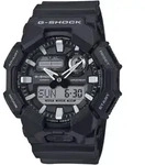 Chronograph CASIO G-SHOCK, schwarz (grau, schwarz), Armbanduhren, Herren,
