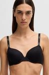 BOSS B&uuml;gel-BH "UNDERWIRE BRA CI" mit BOSS Schriftzug auf den Tr&auml;gern