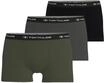 TOM TAILOR Boxershorts "Buffer" 3er Pack, weich, bequem, basic, eng, Logobund,