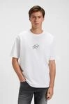 BOSS ORANGE T-Shirt "Te voyage" mit coolem Logo-Druck