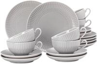 Seltmann Weiden Teeservice "Geschirr-Set, 18 Teile, Amina, klein" Tassen,
