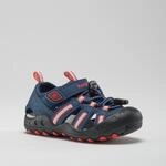 Sandale KAMIK "Crab", M&auml;dchen, Gr. 28, blau (navy, rot, marine, rouge), Synthetik,