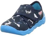 Superfit Hausschuh "BUBBLE WMS: mittel" Kindergartenschuh mit Motivdruck,