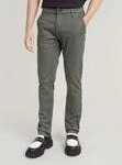 Chinohose G-STAR "Skinny Chino 3.0", Herren, Gr. 28, L&auml;nge 30, gs grau,