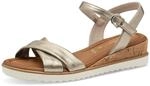 Tamaris Sandalette, Keilabsatz, Sommerschuh, Riemchensandale mit...