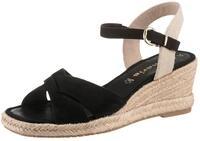 Tamaris Keilsandalette, Riemchensandale, Sommerschuh mit modischer Kreuzbandage