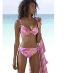 Bikini-Hose SUNSEEKER "Butterfly", Damen, Gr. 44, N-Gr, lila (lila, orange),