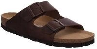 Pantolette ROHDE "Grado", Herren, Gr. 40, braun (dunkelbraun), Leder, Schuhe