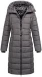 Winterjacke NAVAHOO "Mondmaedchen", Damen, Gr. XS, grau (anthrazit), Obermaterial:
