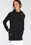 Ragwear Sweatshirt "ANGELLIKA O", mit asymmetrischem Schalkragen