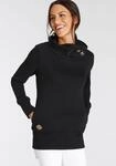 Sweatshirt RAGWEAR "ANGELLIKA O", Damen, Gr. XS, schwarz, Sweatware,...