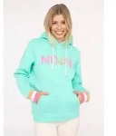 Hoodie ZWILLINGSHERZ "Rahel", Damen, Gr. S, gr&uuml;n (mint), Sweatware, Obermaterial: