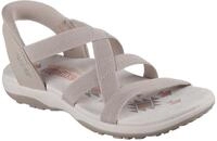 Skechers Sandale "REGGAE SLIM-STRETCH FLEX" Flats, Trekking Sandale mit Slip-ins