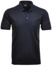 Poloshirt RAGMAN "Poloshirt Softknit-Polo", Herren, Gr. S, blau (dunkelblau),