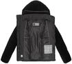 Marikoo Winterjacke "Kaguraa" warme Teddyfell Sherpa Jacke