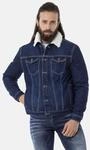 Cipo & Baxx Outdoorjacke "Jacke" ohne Kapuze mit Kunstpelz-Kragen
