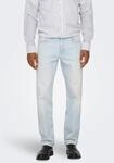 ONLY & SONS Regular-fit-Jeans "ONSEDGE STRAIGHT BROMO 0017 DOT DNM NOOS"